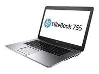 HP EliteBook 755 G2 Notebook - 15.6" - AMD A10 - PRO-7350B - 8 GB RAM - 256 GB SSD - Svenska/finska F1Q27EA#AK8