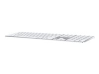 Apple Magic Keyboard with Numeric Keypad - Tangentbord - trådlös - Bluetooth - svensk - silver MQ052S/A
