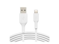 Belkin BoostCharge - Lightning-kabel - Lightning hane till USB hane - 2 m - vit CAA001BT2MWH