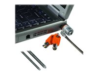 Kensington MicroSaver Custom Keyed Ultra Notebook Lock - Supervisor - Lås för säkerhetskabel - silver - 1.8 m K67705S