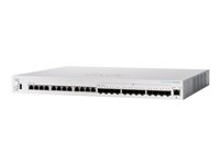 Cisco Business 350 Series CBS350-24XTS - Switch - L3 - Administrerad - 12 x 10GBase-T + 12 x 10 Gigabit SFP+ - rackmonterbar CBS350-24XTS-EU