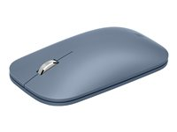Microsoft Surface Mobile Mouse - Mus - optisk - 3 knappar - trådlös - Bluetooth 4.2 - isblå - kommersiell - för Surface Go 2, Go 3 KGZ-00043