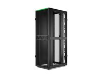 APC NetShelter SX Gen 2 - Rack skåp - 2258 H x 800 B x 1070 D mm, med sidor - golvstående - svart - 48U - 19" - TAA-kompatibel - för P/N: SMT1000RM1U, SMT750RM1U, SRTL10KRM4UT, SRTL5KRM2UI-HW, SRTL5KRM2UT-HW, SRTL8KRM4UT AR3187B2