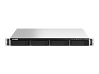 QNAP TS-464U-RP - NAS-server - 4 fack - 32 TB - kan monteras i rack - SATA 6Gb/s - HDD 8 TB x 4 - RAID 0, 1, 5, 6, 10, JBOD - RAM 8 GB - 2.5 Gigabit Ethernet - iSCSI support - 1U TS-464U-RP-8G+4XHDWG480UZSVA