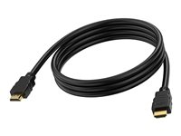 VISION - HDMI-kabel - HDMI hane till HDMI hane - 1 m - dubbelt skärmad - svart - bandbredd 48 Gbps, 8K30Hz stöd TC 1MHDMI8K/BL