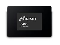 Micron 5400 MAX - SSD - Mixed Use - 1.92 TB - inbyggd - 2.5" - SATA 6Gb/s - 256 bitars AES MTFDDAK1T9TGB-1BC1ZABYYT