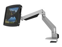 Compulocks Reach Tablet Monitor Arm Surface Pro 7 Articulating Mount - Monteringssats (vridbar arm, bordsfäste, hölje) - för surfplatta - låsbar - höggradig aluminium - svart - monteringsgränssnitt: 100 x 100 mm - för Microsoft Surface Pro, Pro 3, Pro 4, Pro 6, Pro 7; Samsung Galaxy TabPro S 660REACH912SGEB