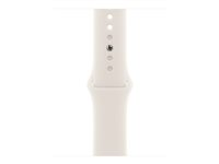 Apple - Band för smart klocka - 40mm - storlek S/M - starlight MYJ33ZM/A