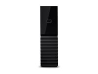 WD My Book WDBBGB0240HBK - Hårddisk - krypterat - 24 TB - extern (desktop) - USB 3.2 Gen 1 - 256 bitars AES - svart WDBBGB0240HBK-EESN