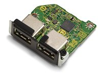 HP Dual USB-A 3.2 Gen1 Flex 2020 - Systemuppgraderingssats - för Workstation Z2 G5, Z2 G8, Z2 G9, Z2 Mini G5 141J8AA