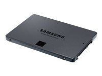 Samsung 870 QVO MZ-77Q2T0BW - SSD - krypterat - 2 TB - inbyggd - 2.5" - SATA 6Gb/s - buffert: 2 GB - 256 bitars AES - TCG Opal Encryption MZ-77Q2T0BW