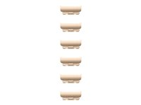 Apple - Remförlängningskit för smart klocka - 46mm - 140 - 200 mm - guld MXMJ3ZM/A