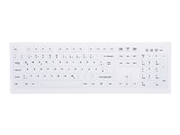 Active Key AK-C8100 - Tangentmembranersättning till tangentbord - vit AK-C8100-W/NOR