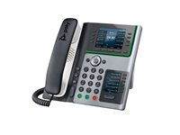 HP Poly Edge E400 - VoIP-telefon med nummerpresentation/samtal väntar - 3-riktad samtalsförmåg - SIP, SDP - svart 82M93AA