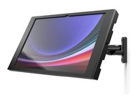 Compulocks Galaxy Tab S9 Ultra 14.6" Apex Enclosure Swing Wall Mount Black - Monteringssats (väggfäste, hölje) - för surfplatta - låsbar - metallram - för Samsung Galaxy Tab S10 Ultra, Tab S9 Ultra 827B146GUAPXB