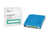 HPE - 20 x LTO Ultrium WORM 9 - 18 TB / 45 TB - skrivbara etiketter, streckkodsmärkt - ljusblå - för P/N: R7E99A, R7F00A, R7F01A, R7F02A Q2079WL