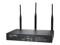 SonicWall TZ500W - Säkerhetsfunktion - med 1 year Support Service 8x5 - 1GbE - Wi-Fi 5 - 2.4 GHz, 5 GHz 01-SSC-0427