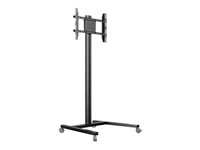 Multibrackets M Display Stand 180 Single - Ställ - för platt panel - aluminium, stål - svart - skärmstorlek: 32"-63" - monteringsgränssnitt: upp till 700 x 400 mm 7350073730643