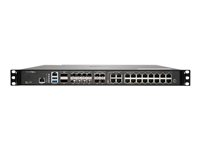 SonicWall NSa 6700 - Advanced Edition - säkerhetsfunktion - 10GbE, 5GbE, 2.5GbE, 25GbE, 40GbE - 1U - SonicWall säkerhetsuppgradering, plusprogram (3 år) - kan monteras i rack 02-SSC-9582