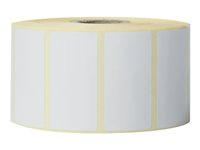 Brother - Vit - 51 x 26 mm 1900 etikett (er) (1 rulle/rullar x 1900 pappersetiketter (paket om 16) - för Brother TD-2020, TD-2120N, TD-2130N, TD-4410D, TD-4420DN, TD-4520DN, TD-4550DNWB BDE1J026051102