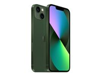 Apple iPhone 13 - 5G smartphone - dual-SIM / Internminne 512 GB - OLED-skärm - 6.1" - 2532 x 1170 pixlar - 2 bakre kameror 12 MP, 12 MP - front camera 12 MP - grön MNGM3QN/A