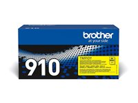 Brother TN910Y - Ultra Jumbo - gul - original - tonerkassett - för Brother HL-L9300, HL-L9310, MFC-L9570 TN910Y