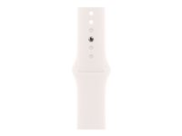 Apple - Band för smart klocka - 40 mm - storlek S/M - ljus rouge - för Watch Hermès Series 7, Hermès Series 9, Nike Series 7, Series 10, Series 8, Series 9 MAXC4ZM/A