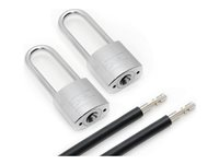 Multibrackets M Anti-theft - Stöldskyddslås - krom 7350022730137