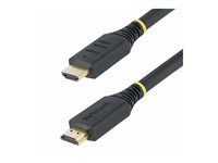 StarTech.com 5m (16.4ft) Premium Certified High Speed HDMI Cable, 4K60Hz - Premium hög hastighet - HDMI-kabel med Ethernet - HDMI hane till HDMI hane - 5 m - svart - passiv, 4K60Hz stöd HDMI2-CABLE-4K60-5M