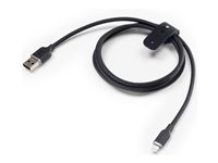 mophie charge stream - Lightning-kabel - USB hane till Lightning hane - 2 m - vit - USB Power Delivery (12W) 409912824