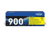 Brother TN900y - Gul - original - tonerkassett - för Brother HL-L9300CDWTT, MFC-L9550CDW, MFC-L9550CDWT TN900Y