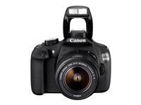 Canon EOS 1200D - Digitalkamera - SLR - 18.0 MP - APS-C - 1 080 p - 3x optisk zoom EF-S 18-55 mm IS II lins - svart 9127B026