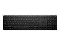 HP 455 - Tangentbord - programmerbar - trådlös - 2.4 GHz - svart (paket om 12) 4R177A6