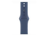 Apple - Band för smart klocka - 40mm - storlek S/M - denim MYJ13ZM/A