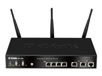 D-Link Unified Services Router DSR-1000N - Trådlös router 4-ports-switch - 1GbE - WAN-portar: 2 DSR-1000N