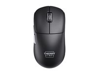 CHERRY Xtrfy M68 Pro - Mus - optisk - 5 knappar - trådlös - 2.4 GHz - trådlös USB-mottagare - svart CX-M68W-PRO-BLACK