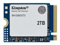 Kingston NV3 - SSD - 2 TB - inbyggd - M.2 2230 - PCIe 4.0 x4 (NVMe) SNV3SM3/2T0