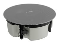 Crestron Saros IC6VLPT-W-T-EACH+ - Högtalare - för PA-system - 50 Watt - 2-vägs - koaxial (grillfärg - texturerat vit) SAROS IC6VLPT-W-T-EACH+