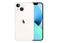 Apple iPhone 13 mini - 5G smartphone - dual-SIM / Internminne 256 GB - OLED-skärm - 5.4" - 2340 x 1080 pixlar - 2 bakre kameror 12 MP, 12 MP - front camera 12 MP - starlight MLK63QN/A