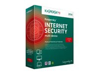 Kaspersky Internet Security Multi Device - Förnyelse av abonnemangspaket (1 år) - 3 enheter - CD (DVD-box) - Win, Mac, Android - Nordiska KL1941XBCFS-NOR