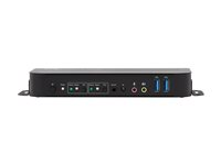 Eaton Tripp Lite series DisplayPort USB KVM Switch 2-Port 4K 60Hz HDR DP 1.4 USB Cables - Omkopplare för tangentbord/video/mus/ljud/USB - 2 x KVM/ljud/USB - 1 lokal användare - skrivbordsmodell B005-DPUA2-K
