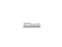 APC SurgeArrest Home/Office - Överspänningsskydd - AC 230 V - 2300 Watt - utgångskontakter: 6 - 3 m sladd - Belgien, Frankrike - vit PMH63VT-FR
