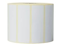 Brother - Vit - 76 x 26 mm 1900 etikett (er) (1 rulle/rullar x 1900 matrisskurna etiketter (paket om 8) - för Brother TD-4410D, TD-4420DN, TD-4520DN, TD-4550DNWB BDE1J026076102
