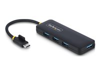 StarTech.com 4-Port USB-C Hub, 5Gbps, USB-C to 4x USB-A, Bus Powered - Hubb - 4 x USB 3.2 Gen 1 - skrivbordsmodell H5C4A-USB-HUB