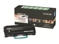 Lexmark - Extra lång livslängd - svart - original - tonerkassett LCCP, LRP - för Lexmark X463de, X464de, X466de, X466dte, X466dwe X463X11G