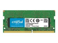 Crucial - DDR4 - modul - 4 GB - SO DIMM 260-pin - 1200 MHz / PC4-19200 - CL17 - 1.2 V - ej buffrad - icke ECC CT4G4SFS824A