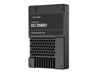 WD Ultrastar DC SN861 WUS6CA216PSP9X3 - SSD - datacenter - 1.6 TB - inbyggd - 2.5" - U.2 PCIe 5.0 x4 (NVMe) 0TS2531