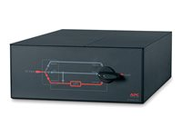 APC Service Bypass Panel - Förbikopplare (kan monteras i rack) - AC 200/240 V - utgångskontakter: 3 - 4U - 19" - svart - för P/N: SRT10RMXLIX806, SRYL15K15RMX LT, SYA8K16PX798, SYA8K16PXRX798, SYA8K8PX798 SBP16KP