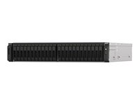 QNAP TS-H3088XU-RP - NAS-server - 30 fack - kan monteras i rack - SATA 6Gb/s - RAID 0, 1, 5, 6, 10, 50, 60, JBOD - RAM 64 GB - 25 Gigabit Ethernet / 2.5 Gigabit Ethernet - iSCSI support - 2U TS-H3088XU-RP-W1270-64G