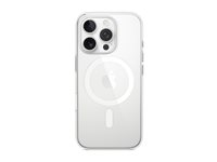 Apple - Baksidesskydd för mobiltelefon - MagSafe-kompatibilitet - polykarbonat - klar - för iPhone 16 Pro MA7E4ZM/A